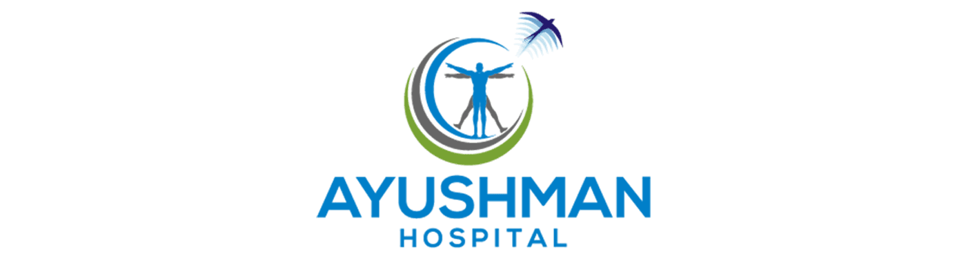 Ayushman hospital - logo